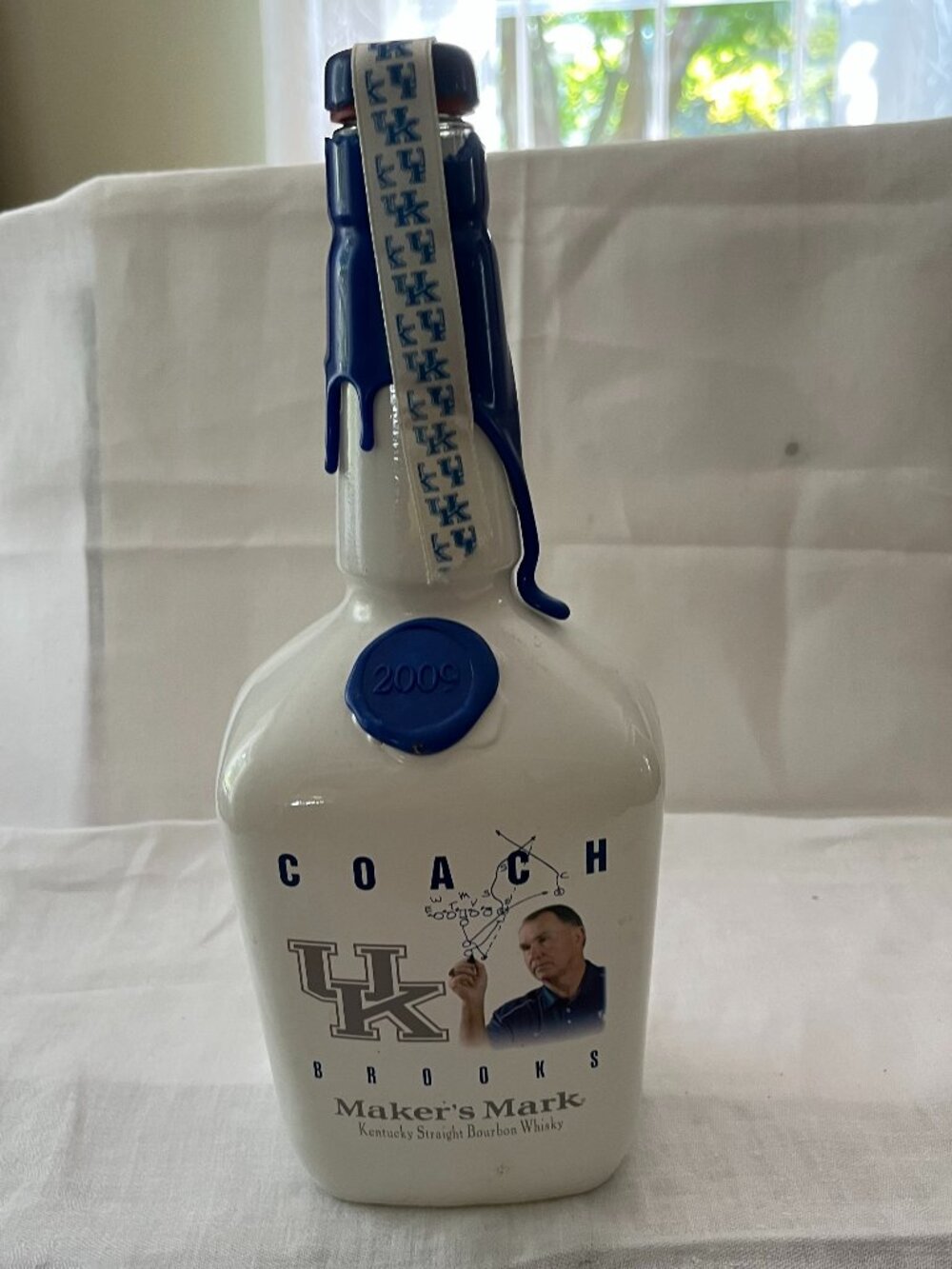 Maker’s Mark "Coach Brooks" Commemorative Bottle 2009